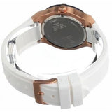 Buy Shop Guess Jet Setter White Dial White Rubber Strap Watch for Women - W0564L1 USA Online