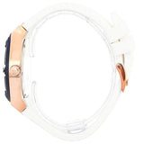 Buy Shop Guess Jet Setter White Dial White Rubber Strap Watch for Women - W0564L1 USA Online