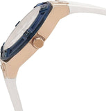 Buy Shop Guess Jet Setter White Dial White Rubber Strap Watch for Women - W0564L1 USA Online