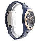 Buy Shop Guess Jolt Analog Blue Dial Blue Steel Strap Watch for Men - W0377G4 USA Online