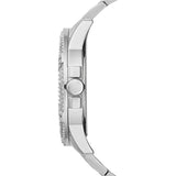 Buy Shop Guess King Quartz Silver Dial Silver Steel Strap Watch For Men - GW0497G1 USA Online