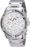 Buy Shop Guess King Quartz Silver Dial Silver Steel Strap Watch For Men - GW0497G1 USA Online
