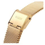 Buy Shop Guess Dream Quartz Gold Dial Gold Mesh Strap Watch For Women - GW0550L2 USA Online
