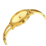 Guess Lola Quartz Gold Dial Gold Steel Strap Watch For Women - W1145L3