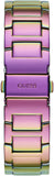Buy Shop Guess Lady Frontier Diamonds Silver Dial Multicolor Steel Strap Watch for Women - GW0044L1 USA Online
