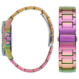 Buy Shop Guess Lady Frontier Diamonds Silver Dial Multicolor Steel Strap Watch for Women - GW0044L1 USA Online