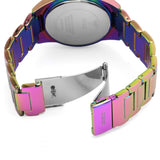 Buy Shop Guess Lady Frontier Diamonds Silver Dial Multicolor Steel Strap Watch for Women - GW0044L1 USA Online