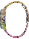 Buy Shop Guess Lady Frontier Diamonds Silver Dial Multicolor Steel Strap Watch for Women - GW0044L1 USA Online