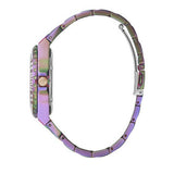 Buy Shop Guess Lady Frontier Diamonds Silver Dial Multicolor Steel Strap Watch for Women - GW0044L1 USA Online