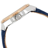 Buy Shop Guess Legacy Analog Blue Dial Blue Denim Strap Watch for Men - W1058G1 USA Online
