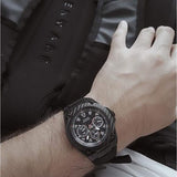 Buy Shop Guess Legacy Black Dial Black Rubber Strap Watch For Men - W1048G2 USA Online