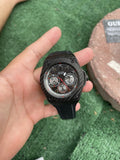 Buy Shop Guess Legacy Black Dial Black Rubber Strap Watch For Men - W1048G2 USA Online