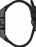 Buy Shop Guess Legacy Black Dial Black Rubber Strap Watch For Men - W1048G2 USA Online