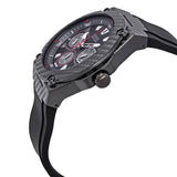 Buy Shop Guess Legacy Black Dial Black Rubber Strap Watch For Men - W1048G2 USA Online