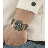 Buy Shop Guess Legacy Black Dial Black Rubber Strap Watch for Men - W1049G5 USA Online