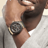 Buy Shop Guess Legacy Black Dial Black Rubber Strap Watch for Men - W1049G5 USA Online