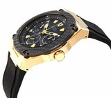 Buy Shop Guess Legacy Black Dial Black Rubber Strap Watch for Men - W1049G5 USA Online