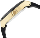 Buy Shop Guess Legacy Black Dial Black Rubber Strap Watch for Men - W1049G5 USA Online