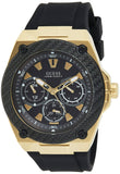 Buy Shop Guess Legacy Black Dial Black Rubber Strap Watch for Men - W1049G5 USA Online