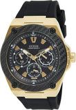 Buy Shop Guess Legacy Black Dial Black Rubber Strap Watch for Men - W1049G5 USA Online