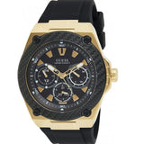 Buy Shop Guess Legacy Black Dial Black Rubber Strap Watch for Men - W1049G5 USA Online
