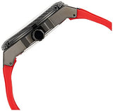 Buy Shop Guess Legacy Black Dial Red Silicone Strap Watch for Men - W1049G6 USA Online