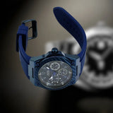 Buy Shop Guess Legacy Blue Dial Blue Rubber Strap Watch for Men - W1049G7 USA Online