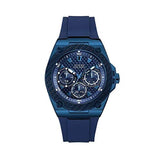 Buy Shop Guess Legacy Blue Dial Blue Rubber Strap Watch for Men - W1049G7 USA Online