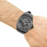 Buy Shop Guess Legacy Grey Dial Grey Silicone Strap Watch For Men - W1048G1 USA Online