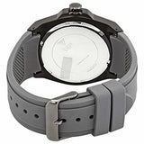 Buy Shop Guess Legacy Grey Dial Grey Silicone Strap Watch For Men - W1048G1 USA Online