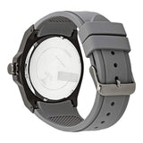 Buy Shop Guess Legacy Grey Dial Grey Silicone Strap Watch For Men - W1048G1 USA Online