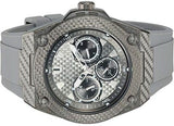 Buy Shop Guess Legacy Grey Dial Grey Silicone Strap Watch For Men - W1048G1 USA Online
