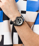 Buy Shop Guess Legacy White Dial Black Rubber Strap Watch For Men - W1049G3 USA Online