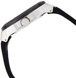 Buy Shop Guess Legacy White Dial Black Rubber Strap Watch For Men - W1049G3 USA Online