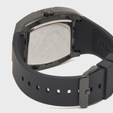 Buy Shop Guess Legend Analog Black Dial Black Rubber Strap Watch For Men - GW0648G1 USA Online