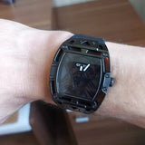 Buy Shop Guess Legend Black Dial Black Silicone Strap Watch For Men - GW0500G2 USA Online