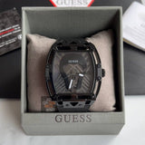 Buy Shop Guess Legend Black Dial Black Silicone Strap Watch For Men - GW0500G2 USA Online