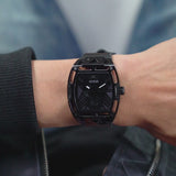 Buy Shop Guess Legend Black Dial Black Silicone Strap Watch For Men - GW0500G2 USA Online