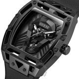 Buy Shop Guess Legend Black Dial Black Silicone Strap Watch For Men - GW0500G2 USA Online