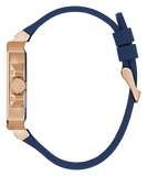 Buy Shop Guess Leo Chronograph Blue Dial Blue Silicone Strap Watch For Men - GW0637G3 USA Online