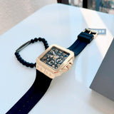 Buy Shop Guess Leo Multifunction Black Dial Black Silicone Strap Watch For Men - GW0637G2 USA Online