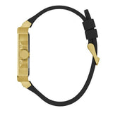 Buy Shop Guess Leo Multifunction Black Dial Black Silicone Strap Watch For Men - GW0637G2 USA Online