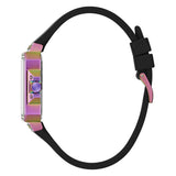 Buy Shop Guess Libra Black Dial Black Silicone Strap Watch For Women - GW0618L3 USA Online
