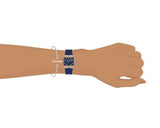 Buy Shop Guess Libra Crystals Blue Dial Blue Silicone Strap Watch For Women - GW0618L2 USA Online