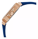 Buy Shop Guess Libra Crystals Blue Dial Blue Silicone Strap Watch For Women - GW0618L2 USA Online