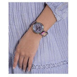 Buy Shop Guess Lily Analog Purple Dial Purple Steel Strap Watch For Women - GW0528L4 USA Online