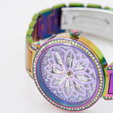 Buy Shop Guess Lily Analog Purple Dial Purple Steel Strap Watch For Women - GW0528L4 USA Online