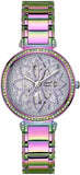 Buy Shop Guess Lily Analog Purple Dial Purple Steel Strap Watch For Women - GW0528L4 USA Online