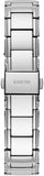 Buy Shop Guess Lily Quartz Silver Dial Silver Steel Strap Watch For Women - GW0528L1 USA Online