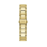 Buy Shop Guess Lily Quartz Gold Dial Gold Steel Strap Watch For Women - GW0528L2 USA Online